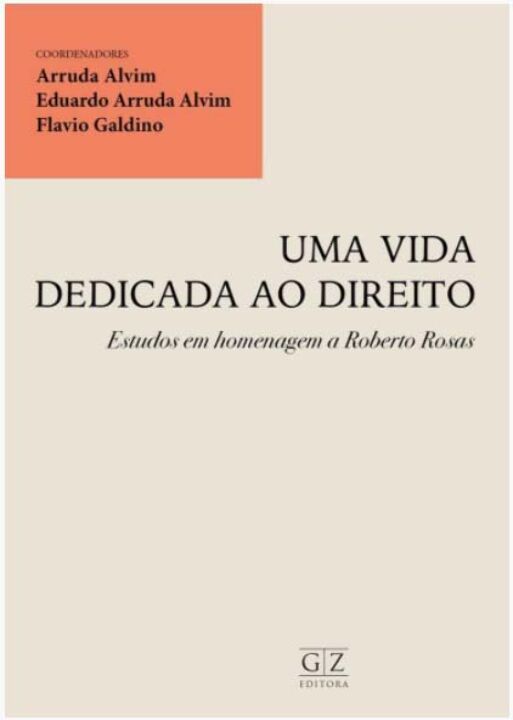 Livro Uma Vida Dedicada Ao Direito