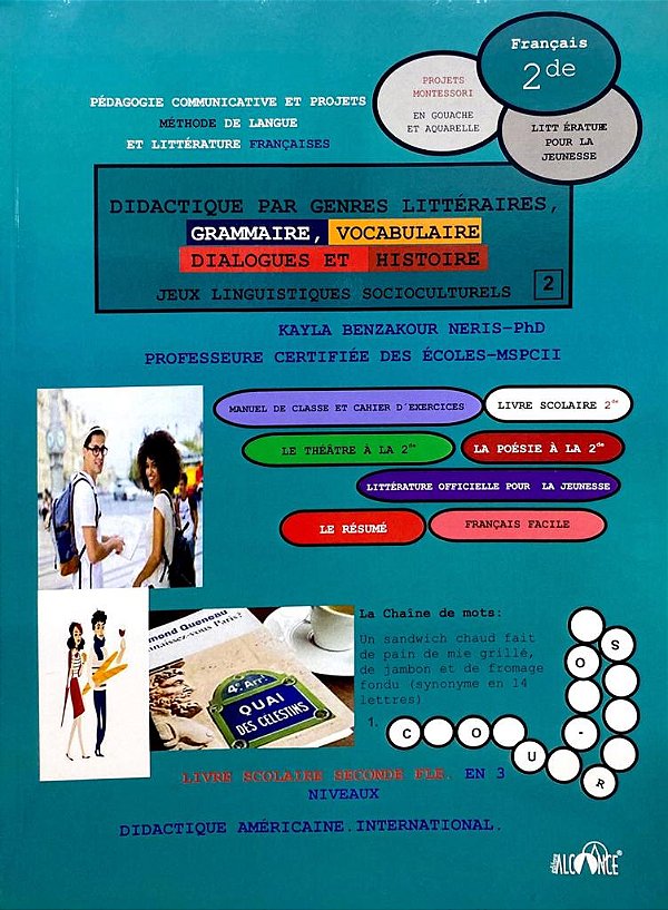 Livro Didactique Par Genres Littéraires, Grammaire, Vocab...