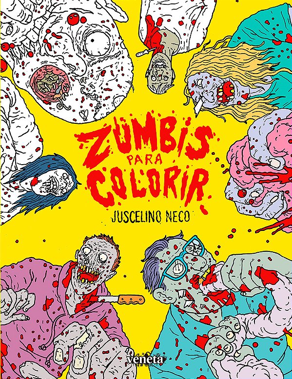 Livro Zumbis Para Colorir