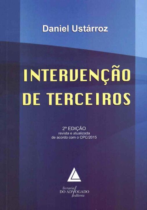 Livro Intervenção De Terceiros - 02Ed/18