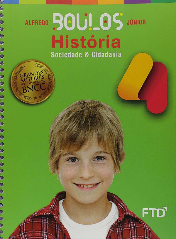 Livro Grandes Autores - História - Boulos - 4º Ano