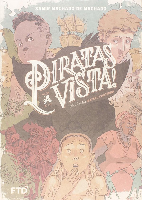 Livro Piratas à vista!