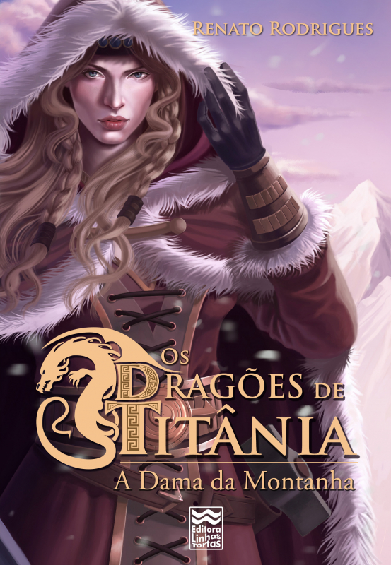 Livro Os Dragões De Titânia - A Dama Da Montanha