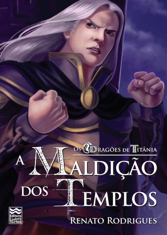 Livro Os Dragões De Titânia - A Maldição Dos Templos