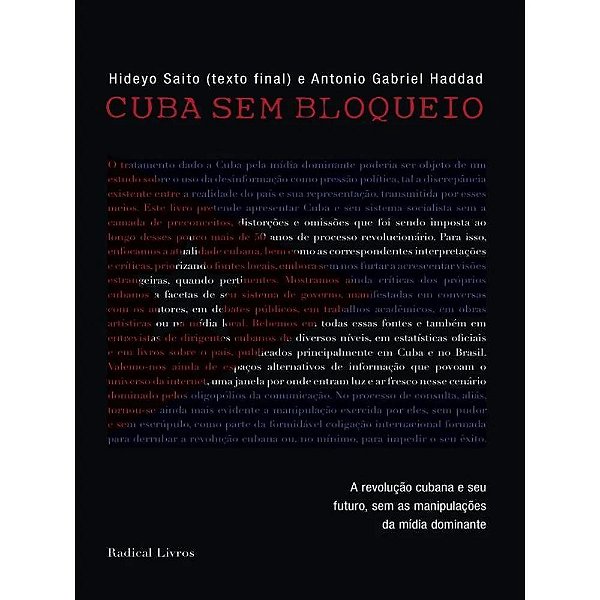 Livro Cuba sem bloqueio: a revolução cubana e seu futuro, sem a...