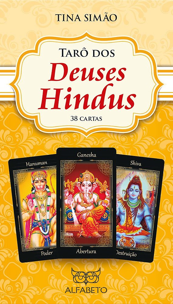 Livro Tarô dos deuses hindus