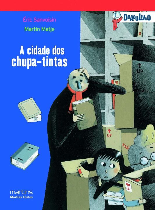 Livro A cidade dos chupa-tintas: Draculivro 3