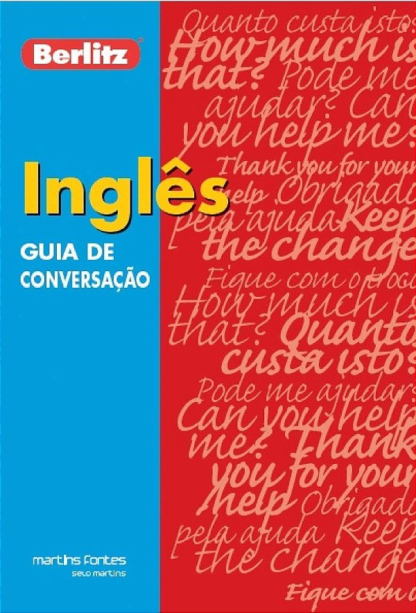 Livro Guia de conversação Berlitz: inglês