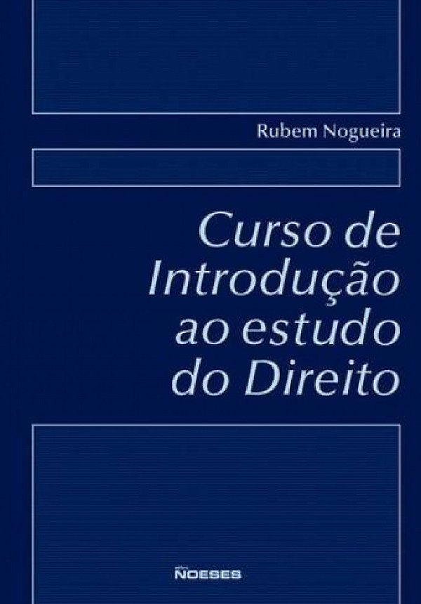 Livro Curso de introdução ao estudo do direito