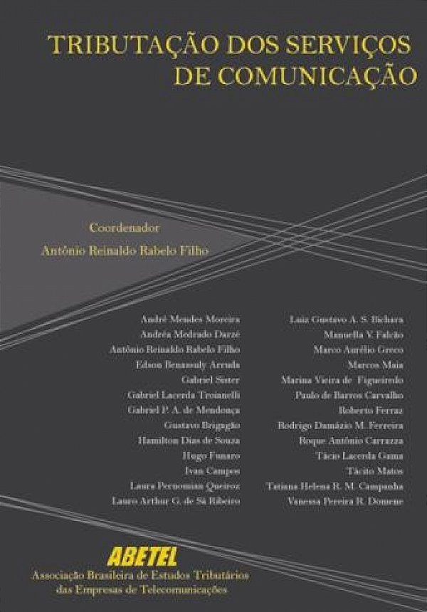Livro Tributação dos serviços de comunicação