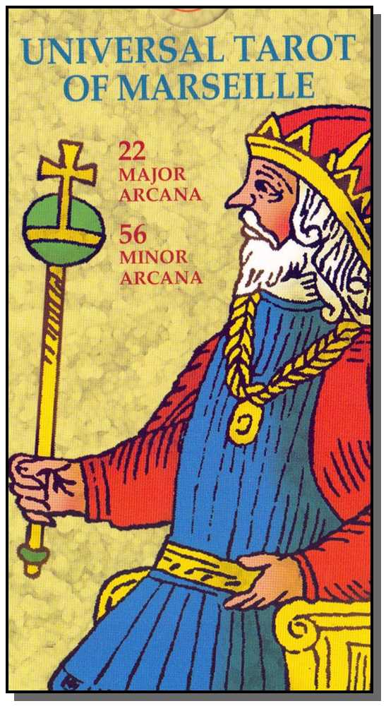 Livro Universal Tarot Of Marseille