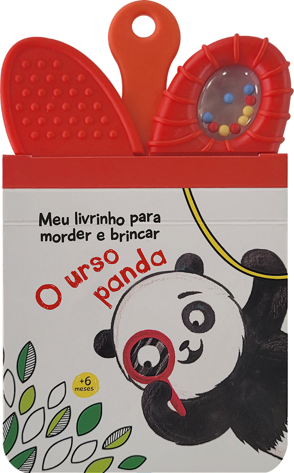 Livro Meu livrinho para morder e brincar - O urso panda