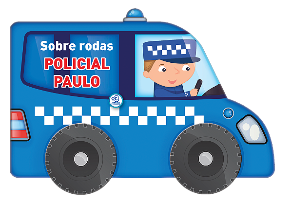 Livro Sobre rodas - Policial Paulo