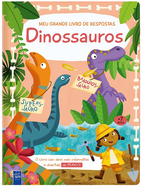 Livro Meu Grande Livro De Respostas: Dinossauros