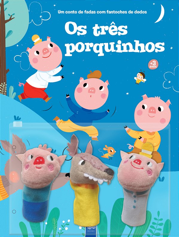 Livro Um Conto De Fadas Com Fantoches De Dedos: Os Três P...