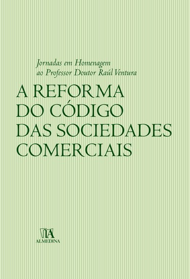 Livro A reforma do código das sociedades comerciais: jorn...