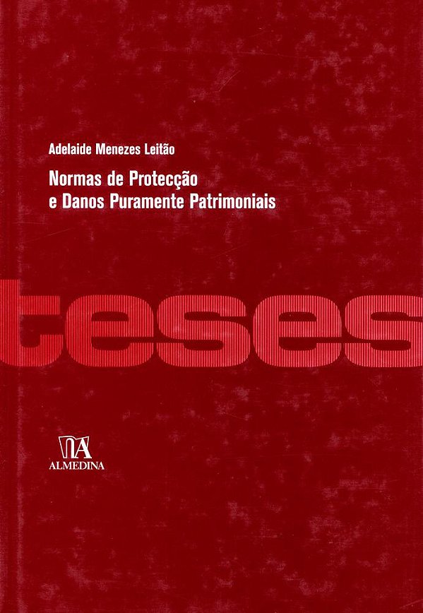 Livro Normas de protecção e danos puramente patrimoniais