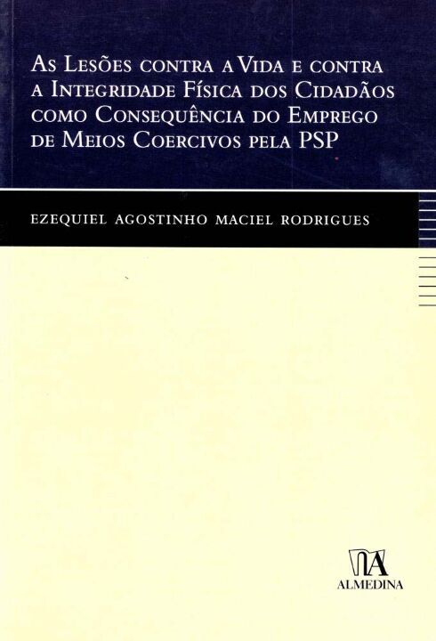 Livro As lesões contra a vida e contra a integridade físi...