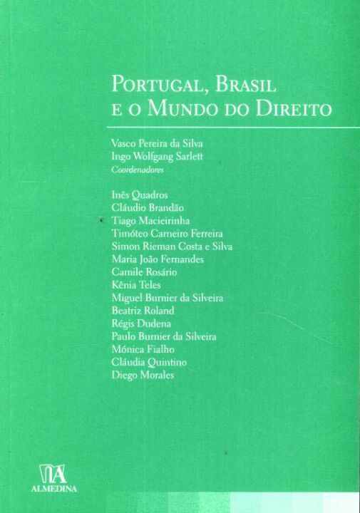 Livro Portugal, Brasil e o mundo do direito