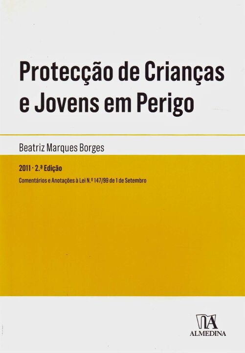 Livro Protecção de crianças e jovens em perigo