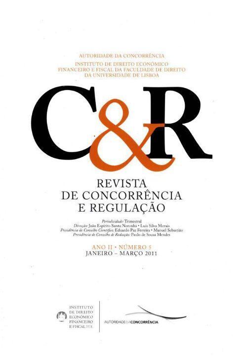Livro Revista de concorrência e regulação: ano II - Nº 5