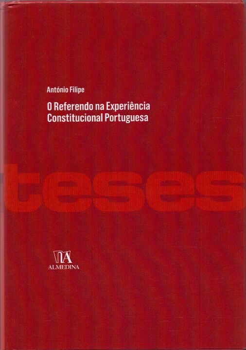 Livro O referendo na experiência constitucional portugues...
