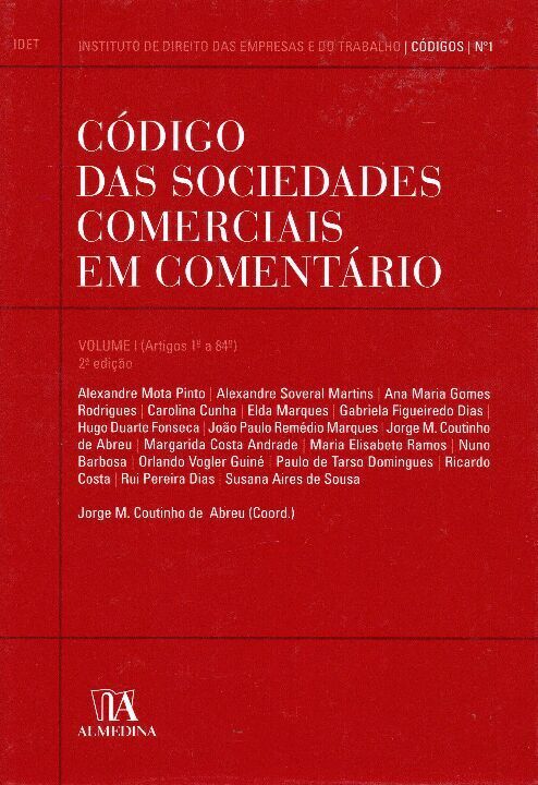 Livro Código das sociedades comerciais em comentário (Vol...