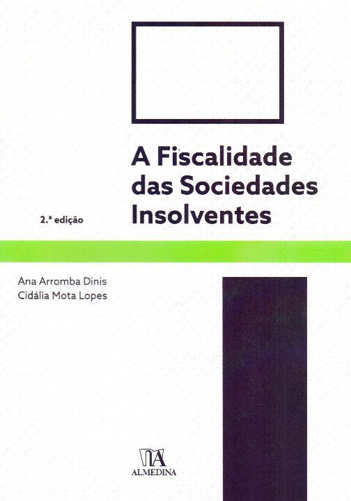 Livro A fiscalidade das sociedades insolventes