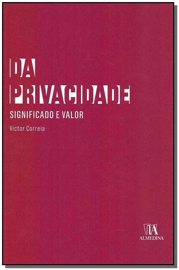 Livro Da privacidade: significado e valor