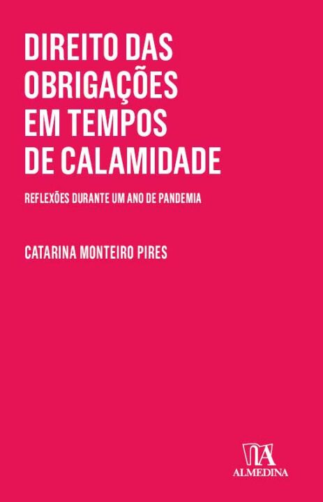 Livro Direito das obrigações em tempos de calamidade