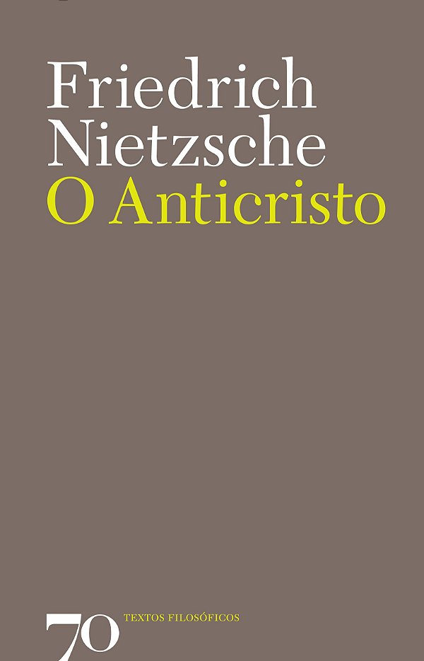 Livro O anticristo