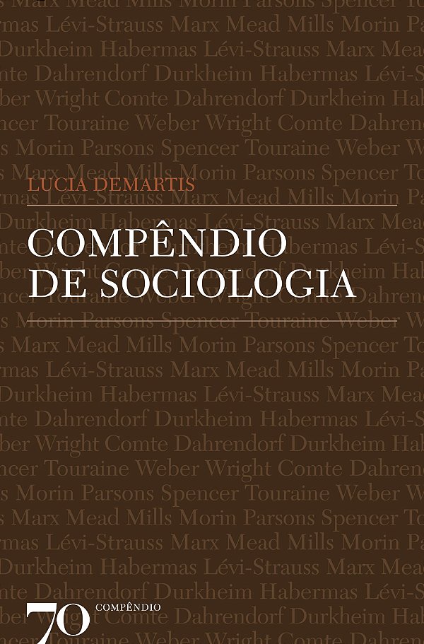 Livro Compêndio de sociologia