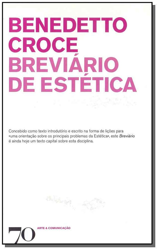 Livro Breviário de estética