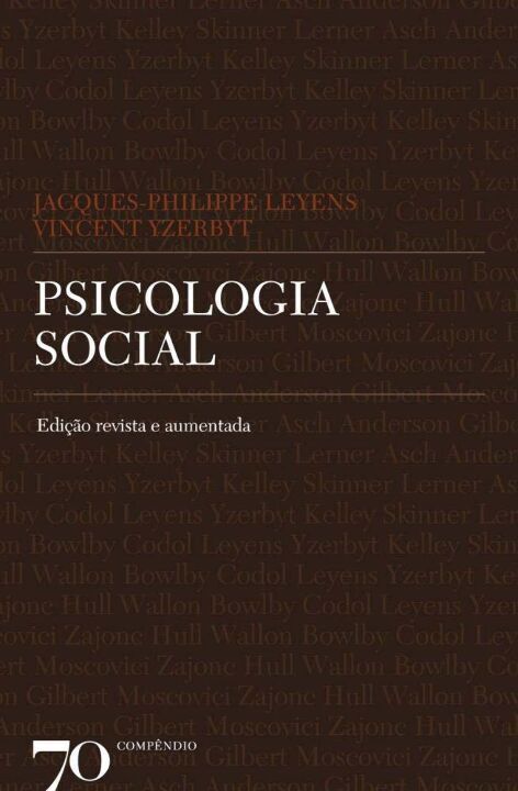 Livro Psicologia social