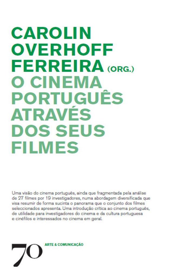 Livro O cinema português através dos seus filmes