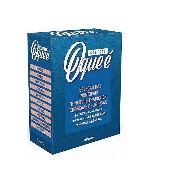 Box Coleção O Que É Religião - 10 volumes
