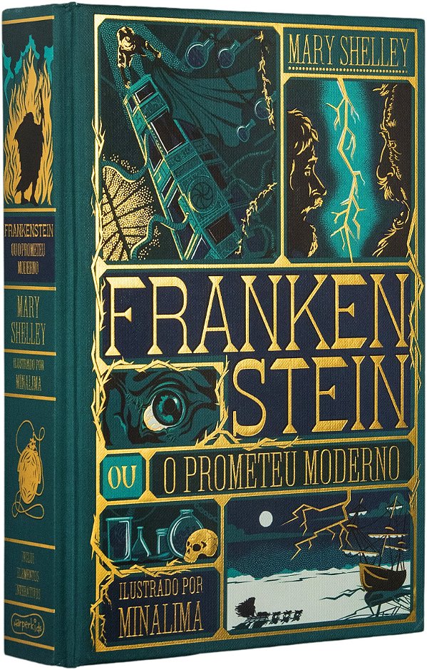 Frankenstein - Edição De Luxo Ilustrada E Com Elementos Interativos Do Estúdio Minalima