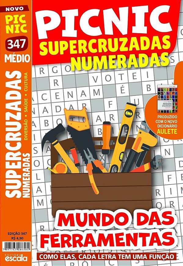 Picnic Supercruzadas Numeradas - Médio: 347 - mundo das ferramentas