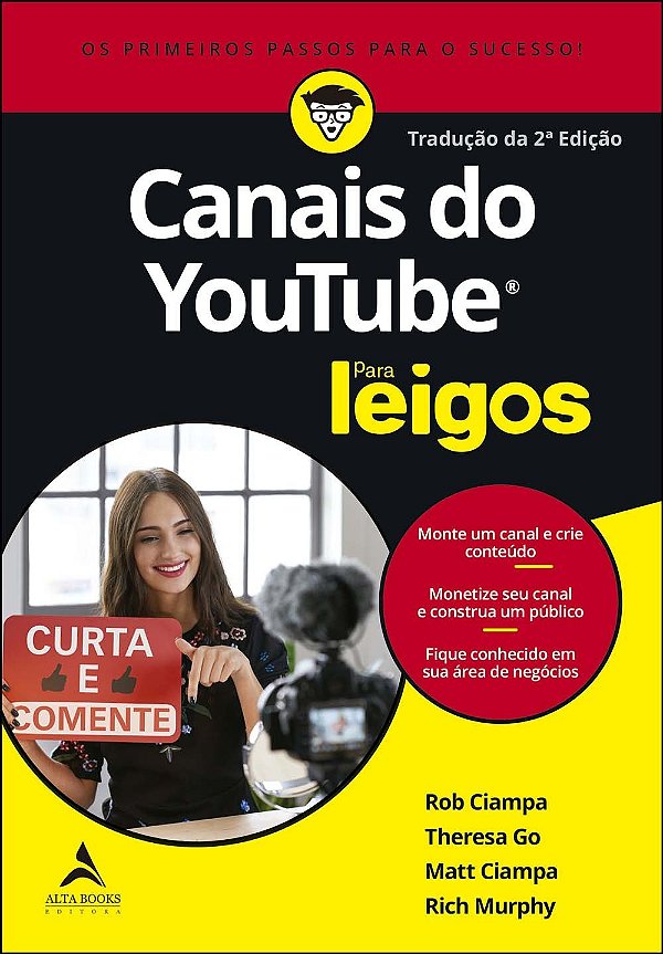 Canais do youtube para leigos - 2ª edição