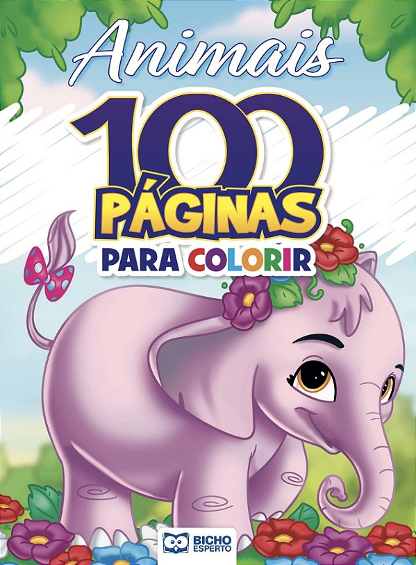 100 Paginas Para Colorir - Animais
