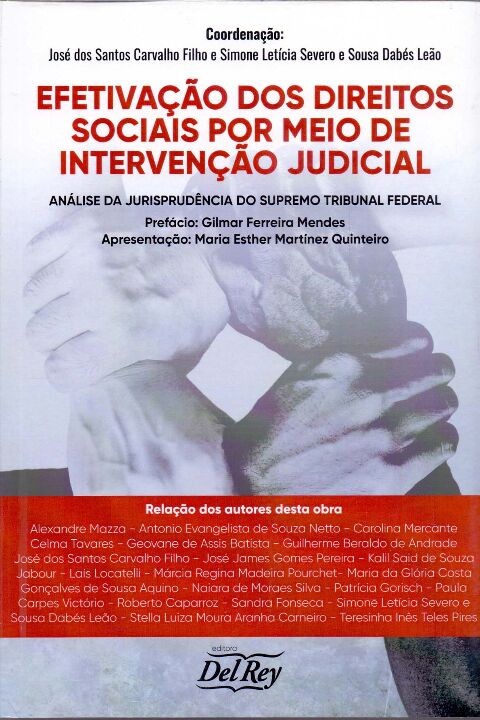 Efetivação Dos Direitos Sociais Por Meio De Intervenção Judicial - 01Ed/20
