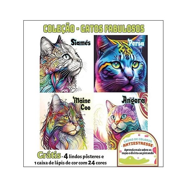 Coleção - Gatos Fabolosos
