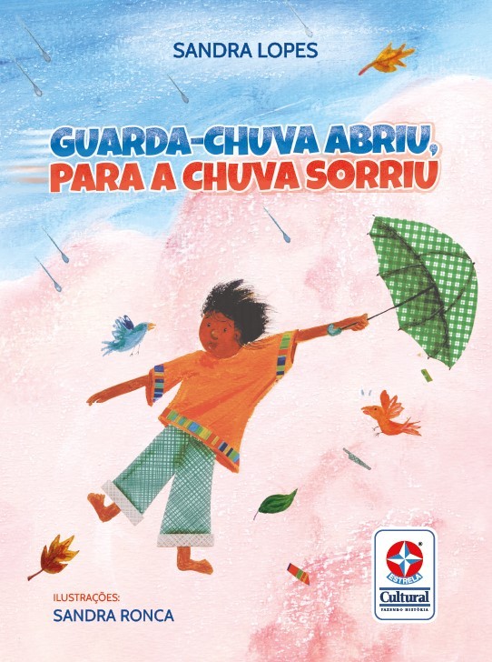 Guarda-chuva abriu, para a chuva sorriu
