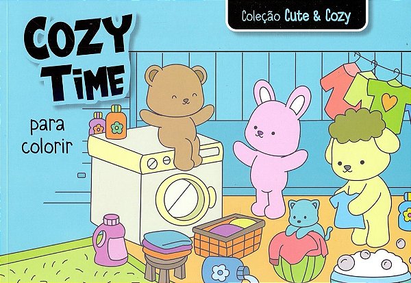 Coleção Cute & Cozy - Cozy Time - Azul