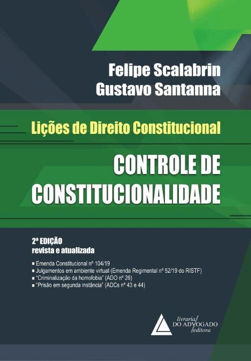 Lições De Direito Constitucional - Controle De Constitucionalidade - 02Ed/20