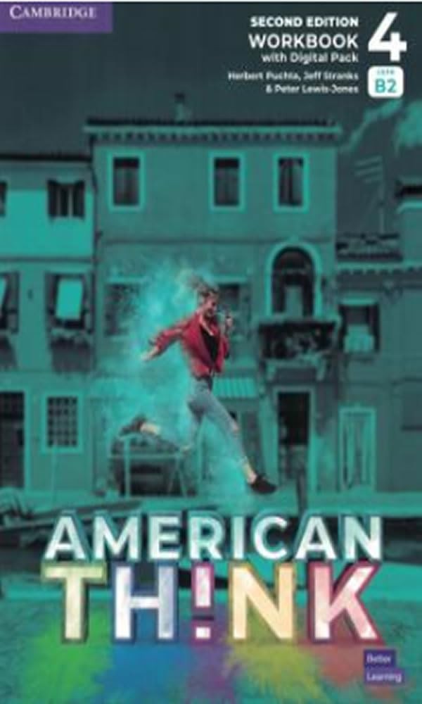 American Think 4 Wb With Digital Pack - 2Nd Ed