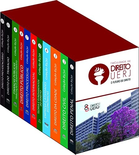 Coleção Direito UERJ 85/30 - 11 Volumes