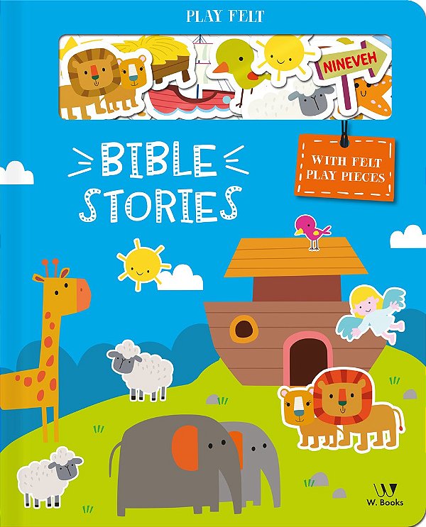 Bible Stories - With felt play pieces