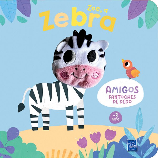 Amigos fantoches de dedo - Zoe, a zebra