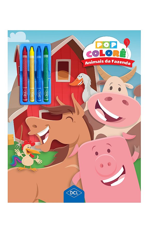 Pop Colore - Animais Da Fazenda